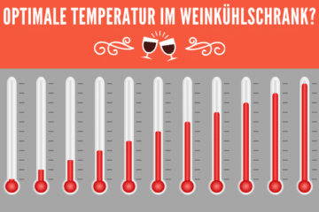 Ideale Temperatur im Weinkühlschrank